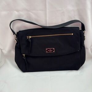 Kate Spade Black Nylon Shoulder Bag